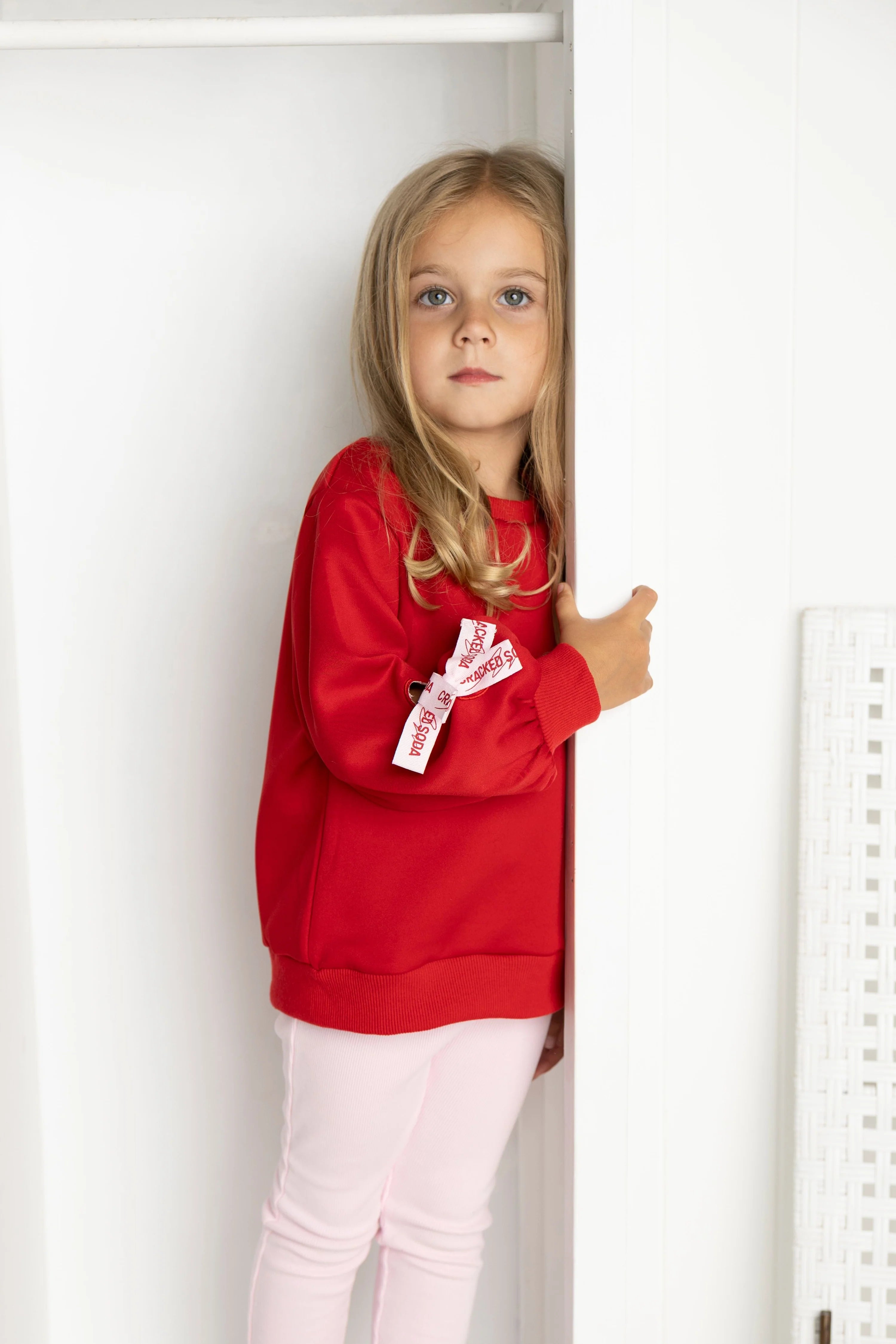 Scarlett Bow Crew - Cherry