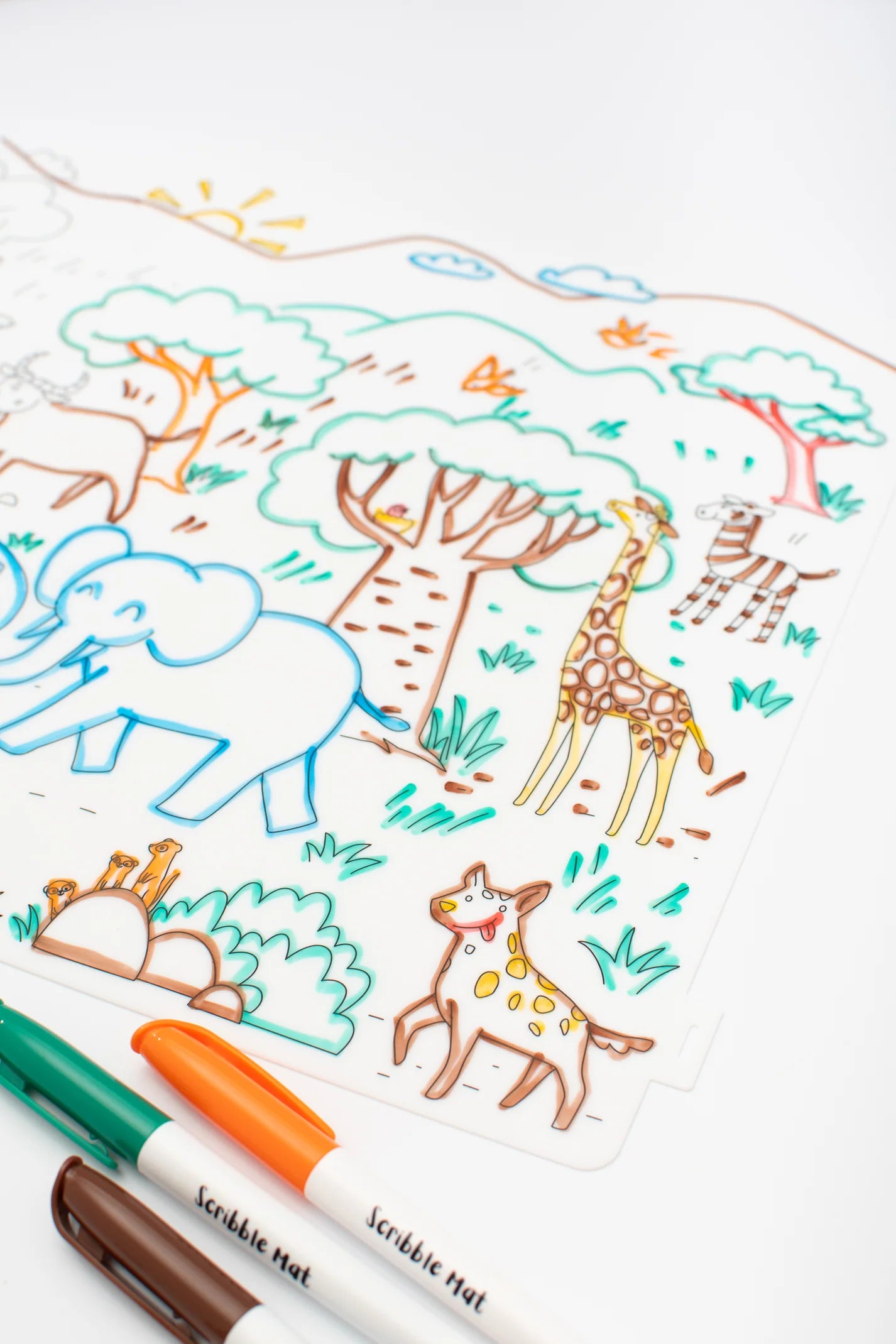 Scribble Mat - Going On Safari