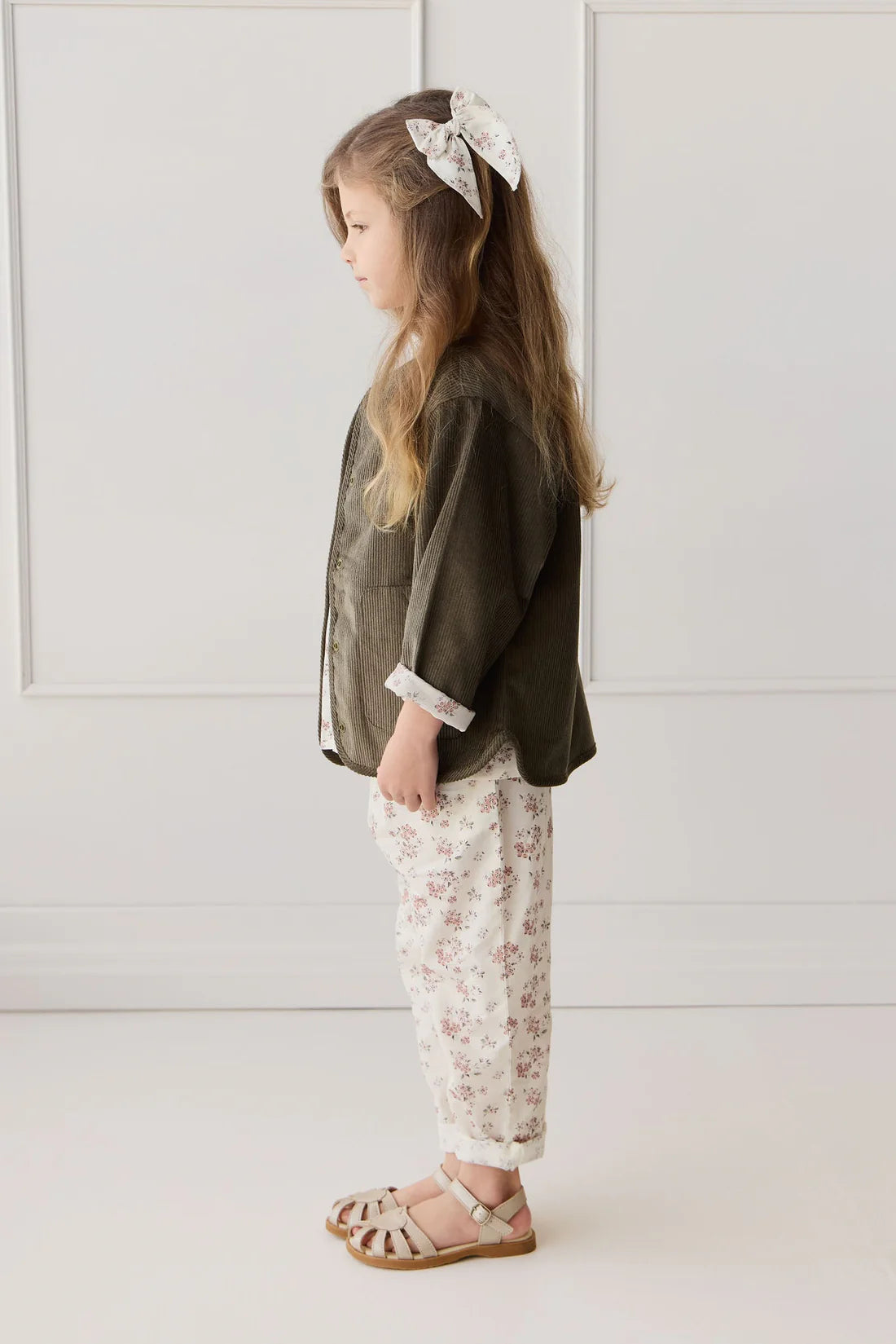 Organic Cotton Elodie Pant - Selena Blush