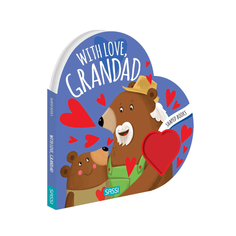 With Love Grandad Shaped Board Book