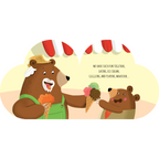 With Love Grandad Shaped Board Book