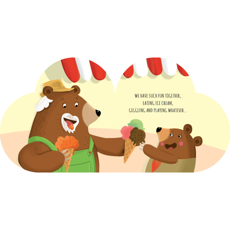 With Love Grandad Shaped Board Book