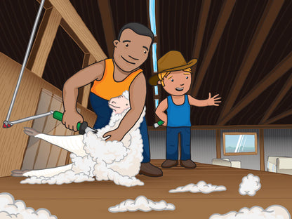Shears a Sheep Book