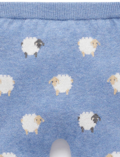 Sheep Jacquard Leggings