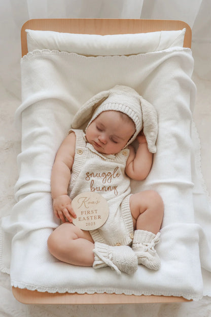 Snuggle Bunny Singlet Romper - Honey