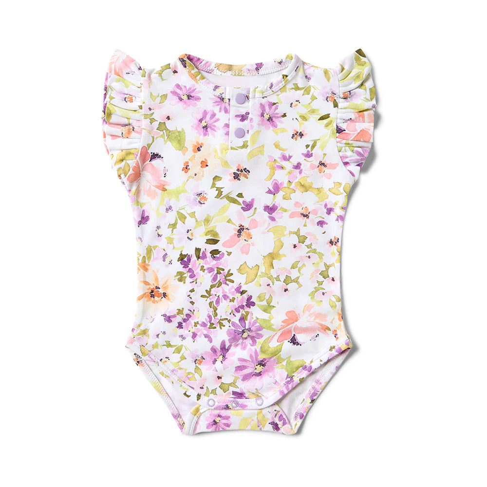 Isla Short Sleeve Organic Bodysuit