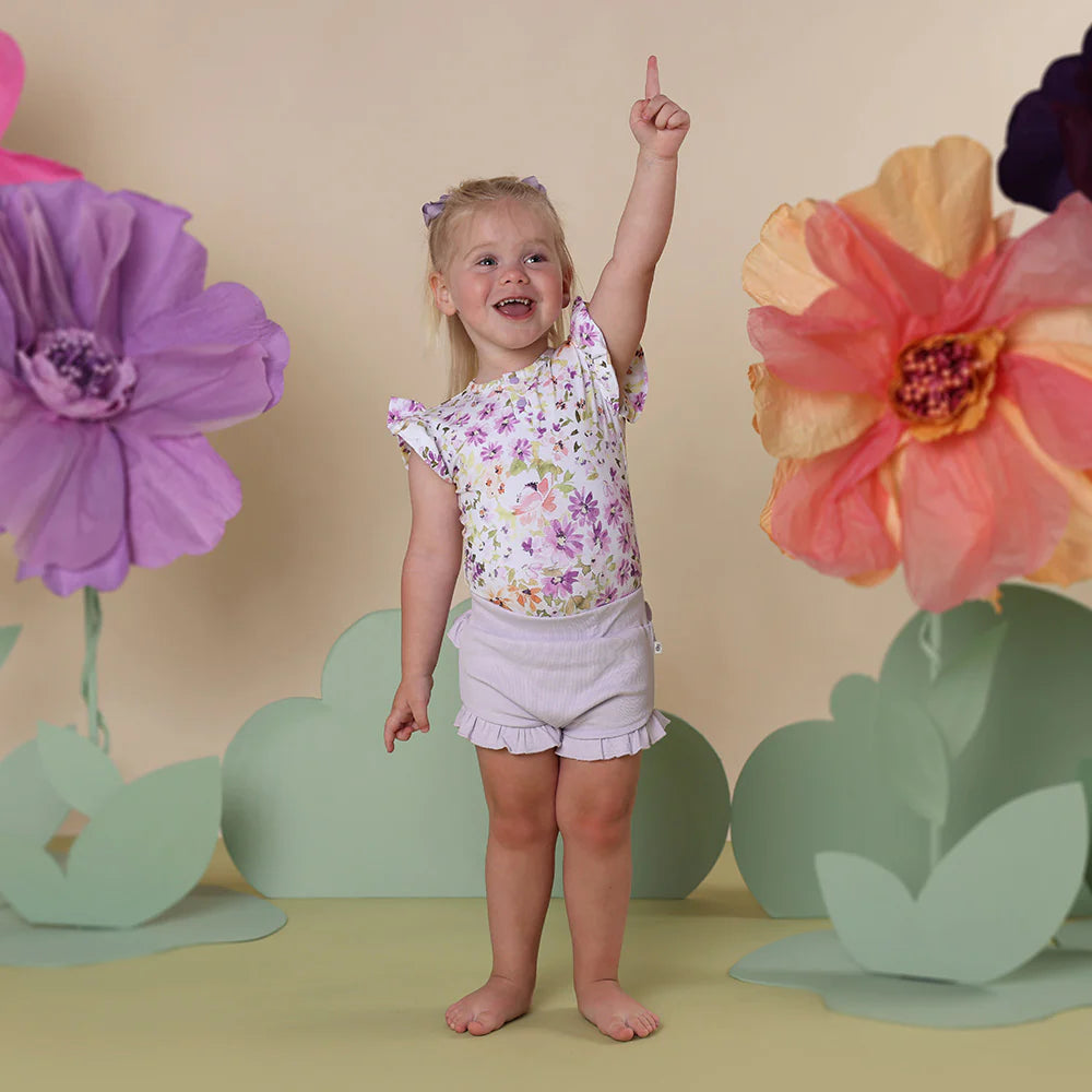 Isla Short Sleeve Organic Bodysuit
