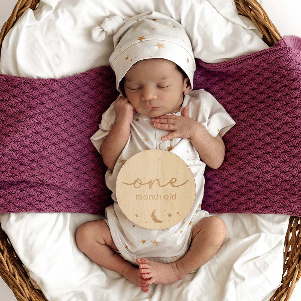 Stardust Short Sleeve Organic Bodysuit