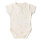 Stardust Short Sleeve Organic Bodysuit