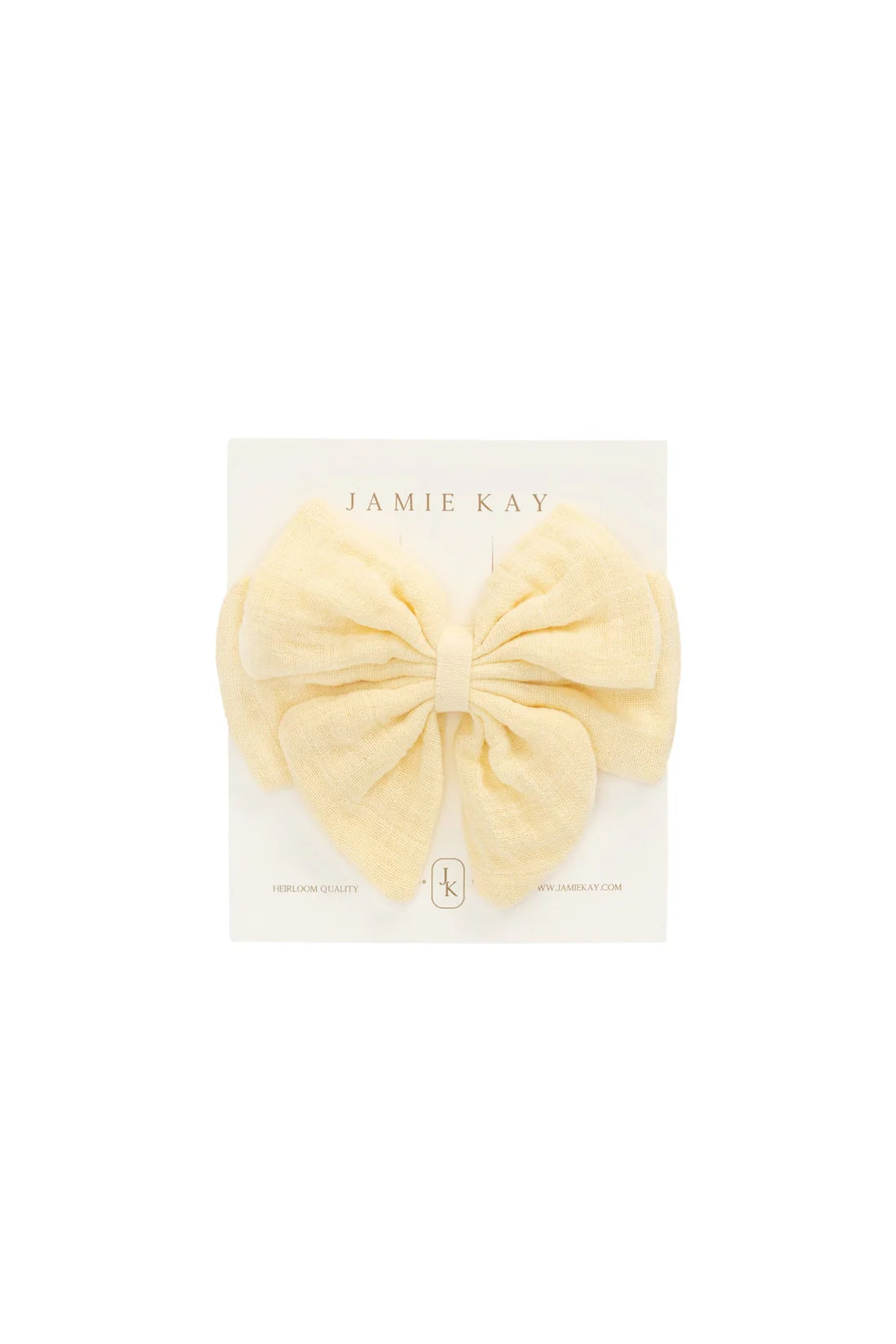 Organic Cotton Muslin Annalise Bow - Assorted