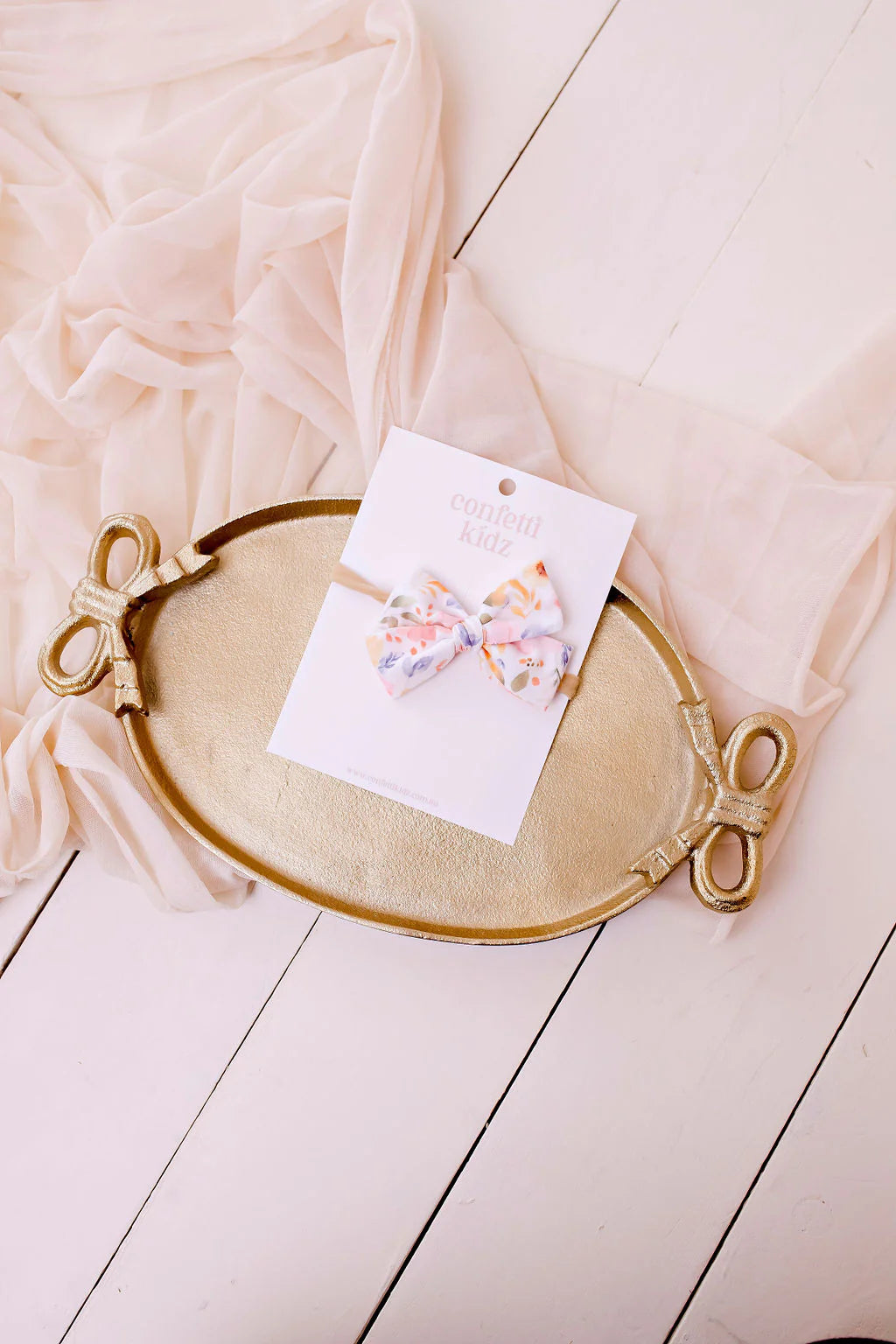 Sweet Florals - Sailor Bow - Headband