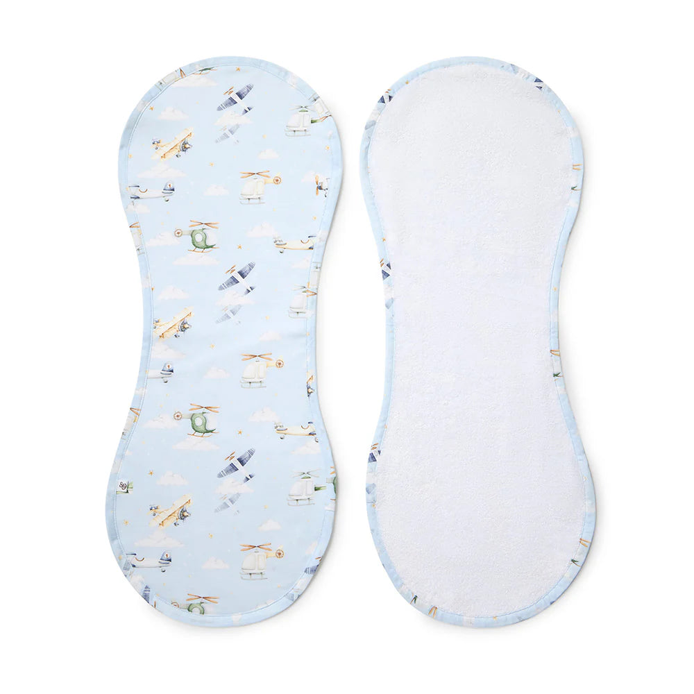 Taking Flight Organic Cotton Burp Cloth