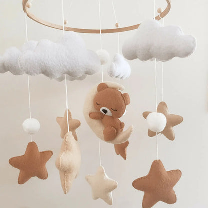 Brown Teddy Nursery Mobile