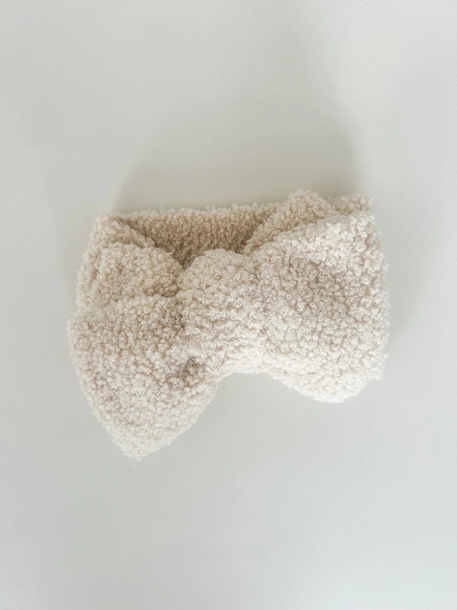 Teddy Bow - Beige
