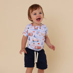 To The Rescue Short Sleeve Organic Bodysuit