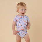 To The Rescue Short Sleeve Organic Bodysuit