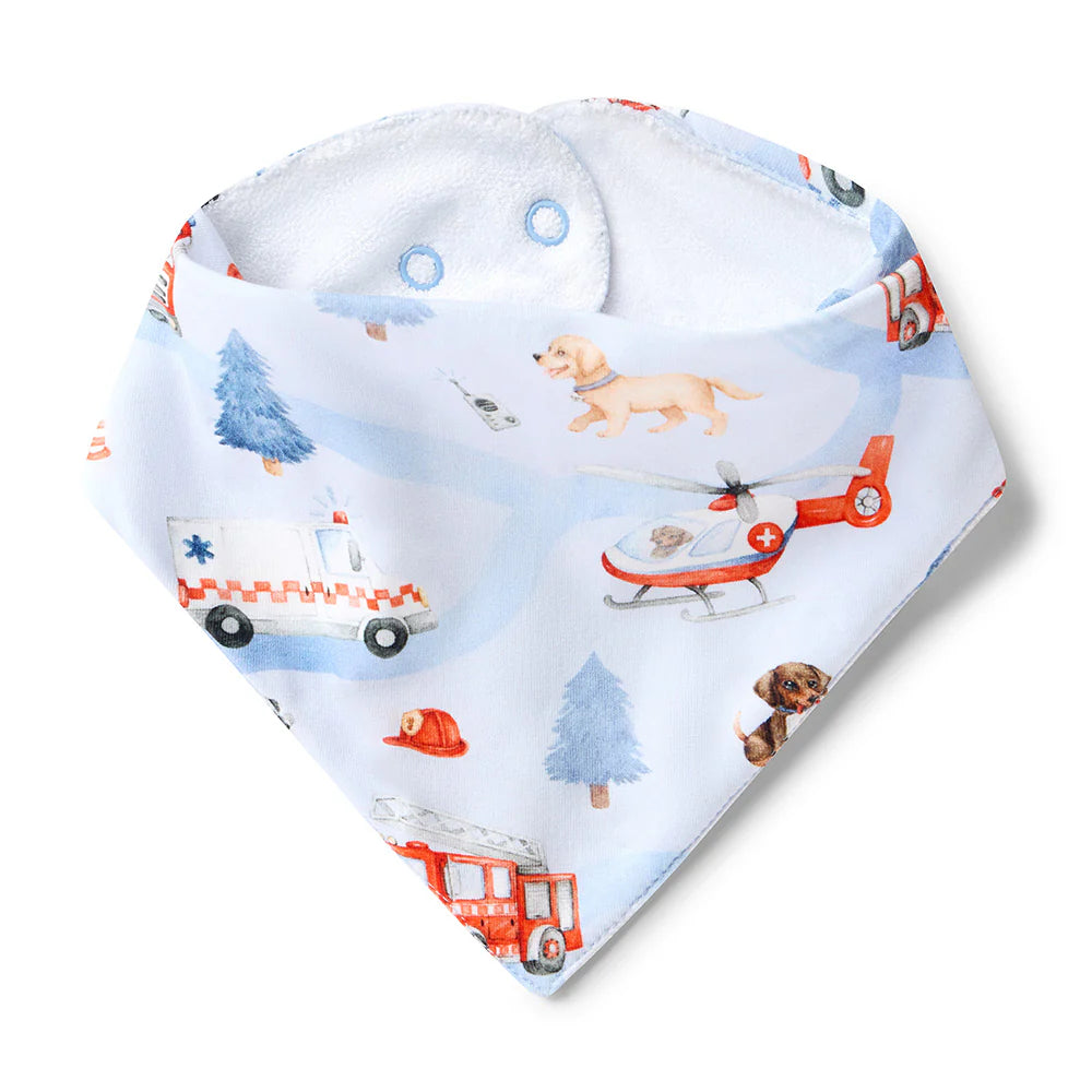 To The Rescue Organic Dribble Bib