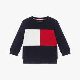 Colourblock Sweatshirt - Dark Night Navy
