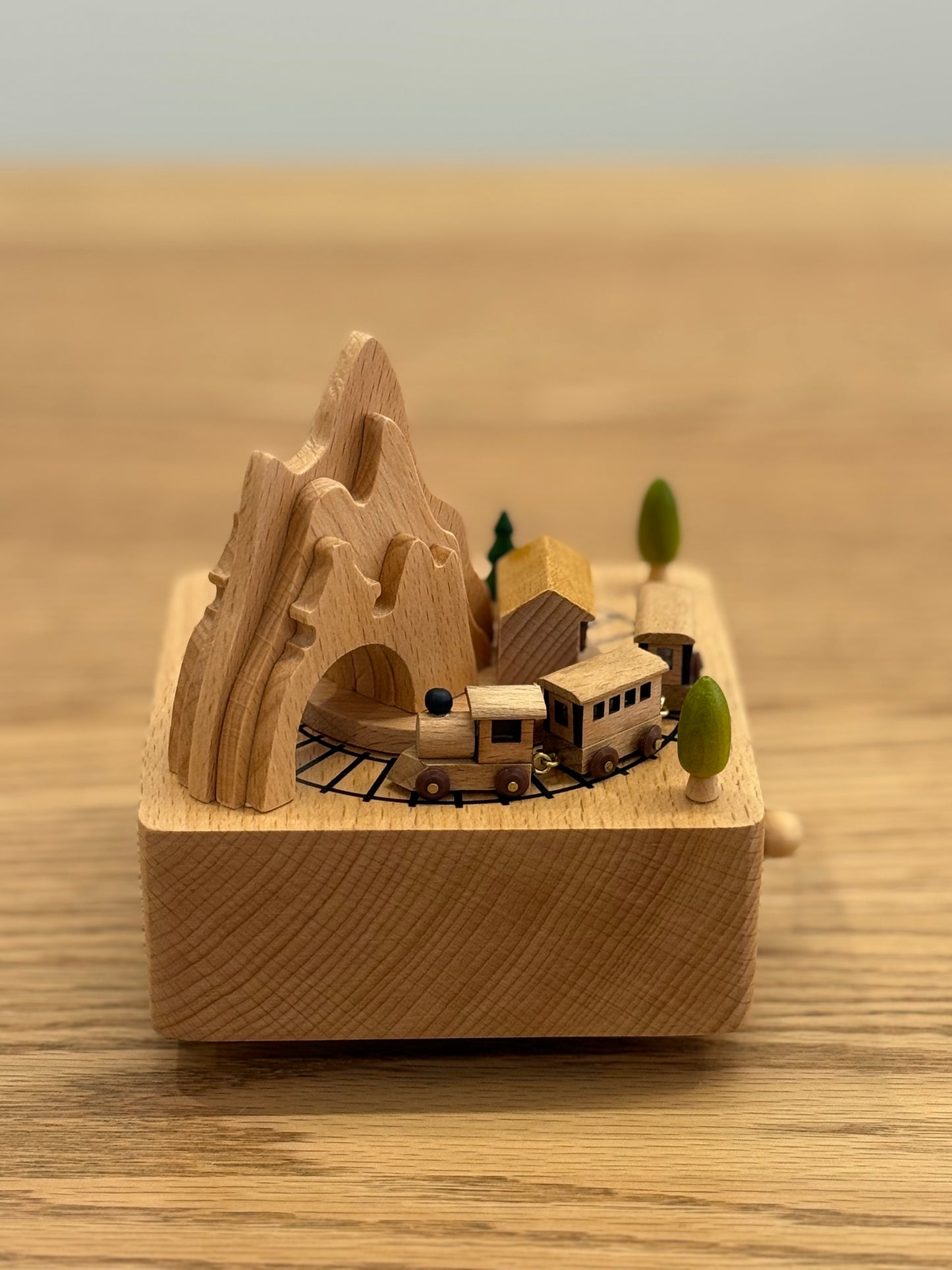 Wooden Musical Carousel - Assorted
