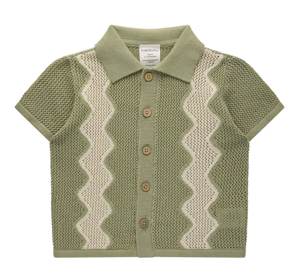 Knit Shirt - Sage