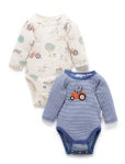 2 Pack Bodysuit - Herding Sheep