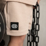 Axel Detailed Shorts Beige