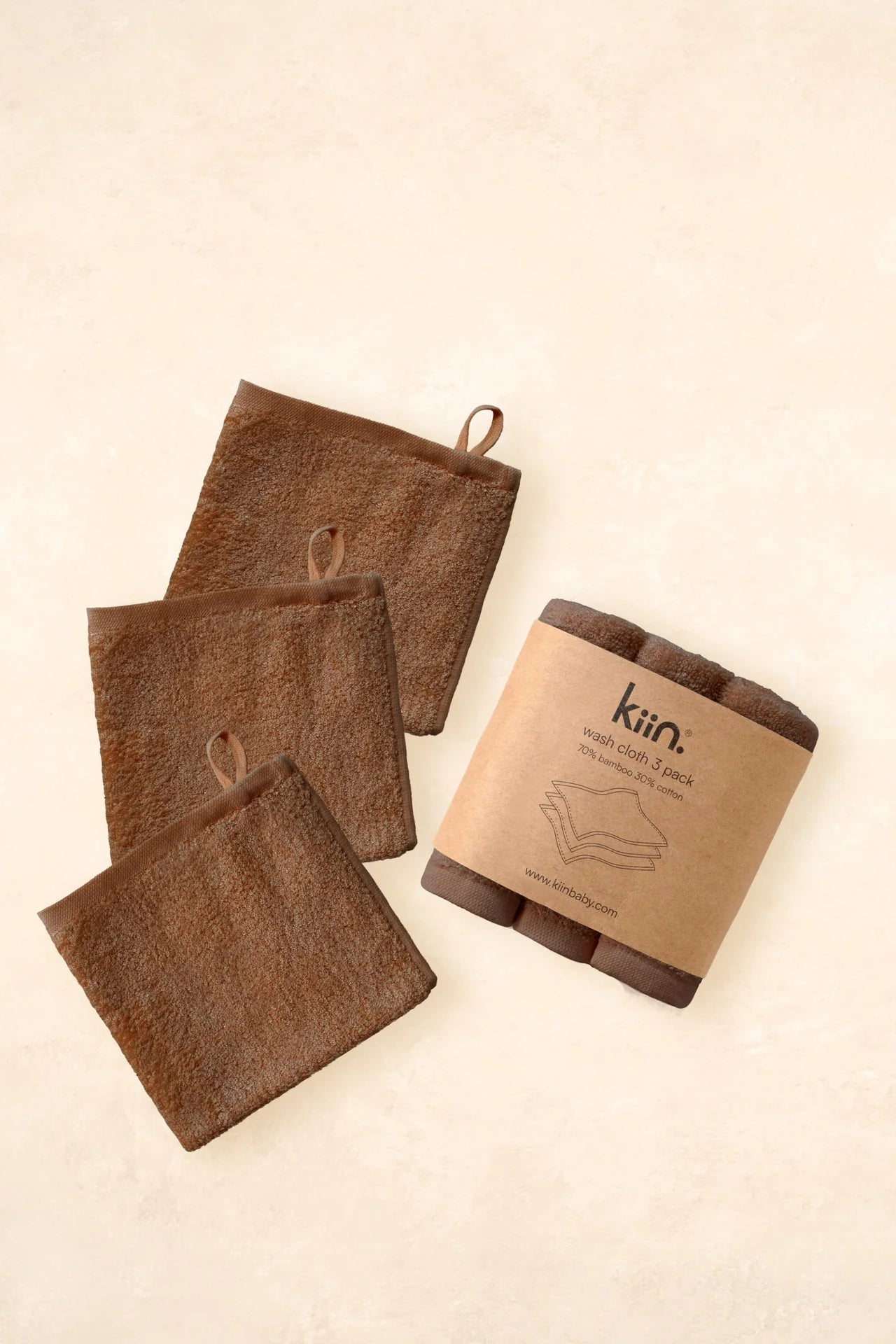 Wash Cloths 3 Pack - Assorted