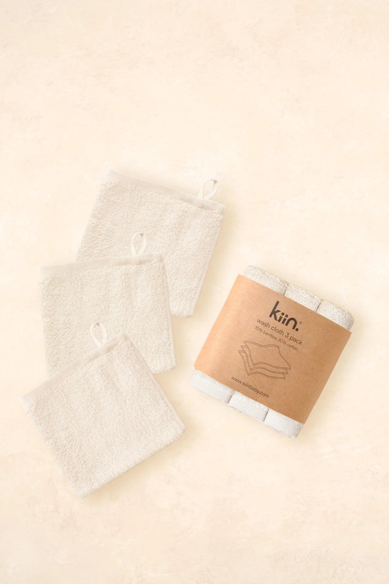 Wash Cloths 3 Pack - Assorted