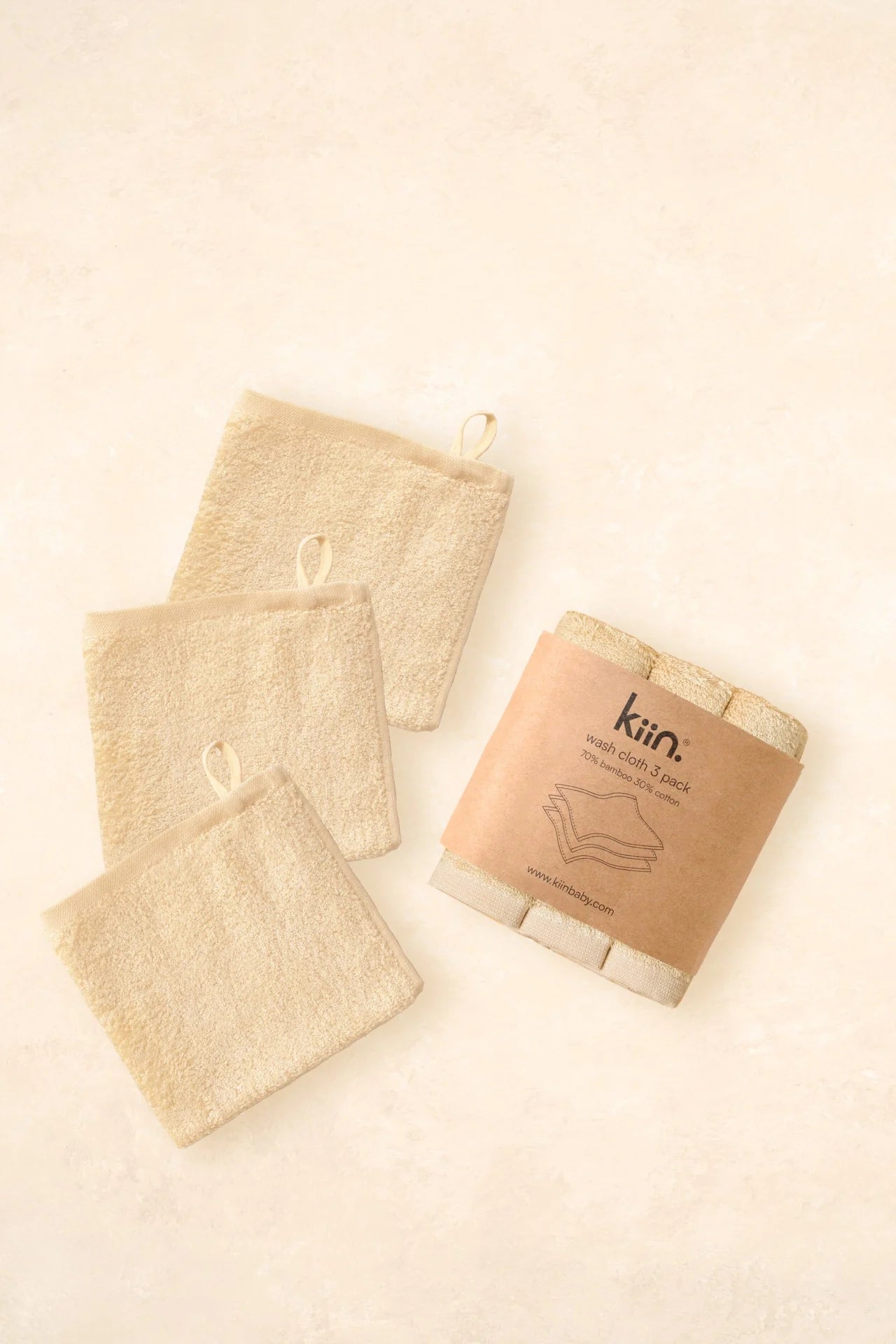 Wash Cloths 3 Pack - Assorted