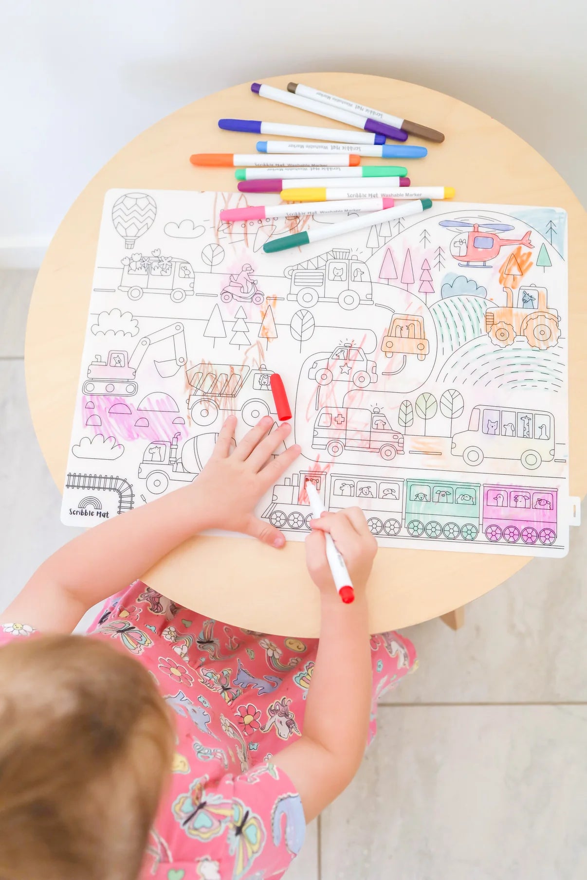 Washable Pens and Pencil Case