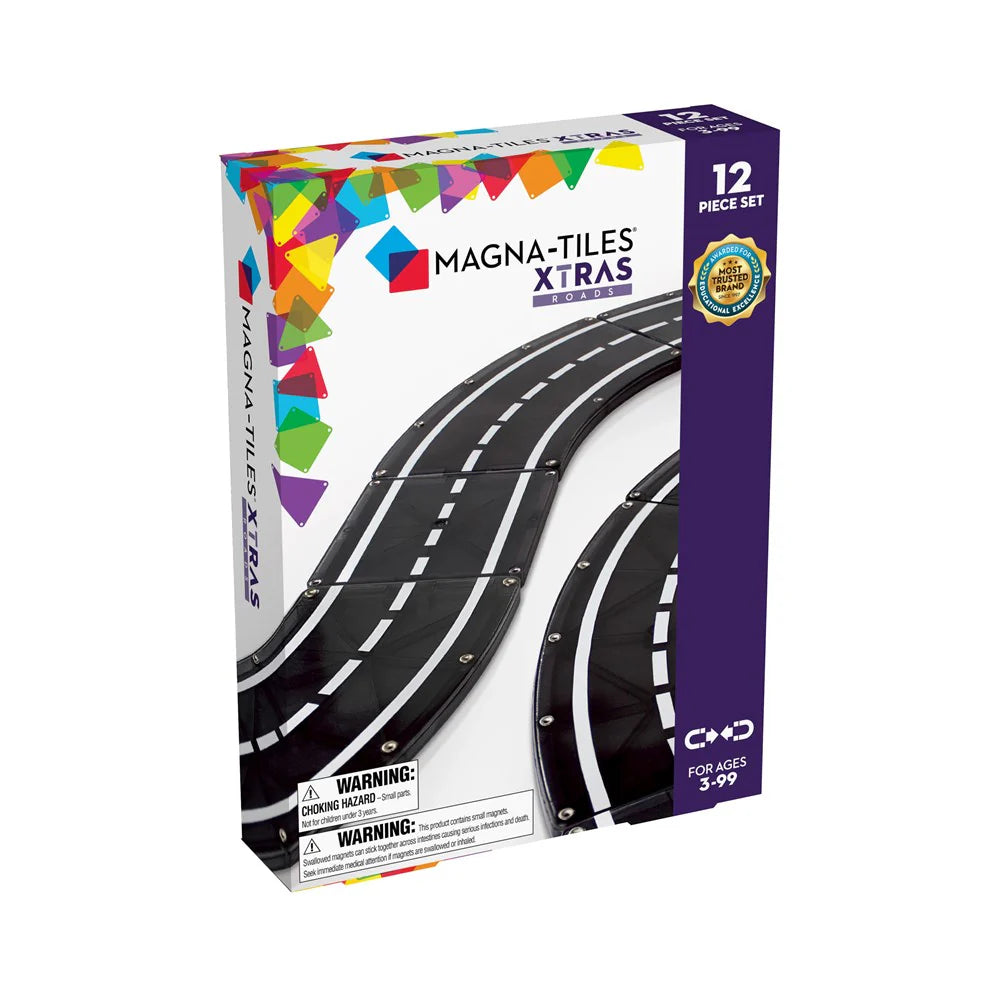 Magna-Tiles XTRA Roads - 12pc Set